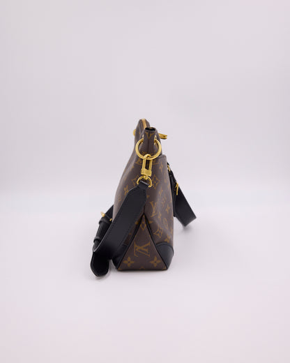 Louis Vuitton Odeon Monogram Canvas schwarz schwarze Designerhandtasche mit Monogramm und goldfarbenen Details