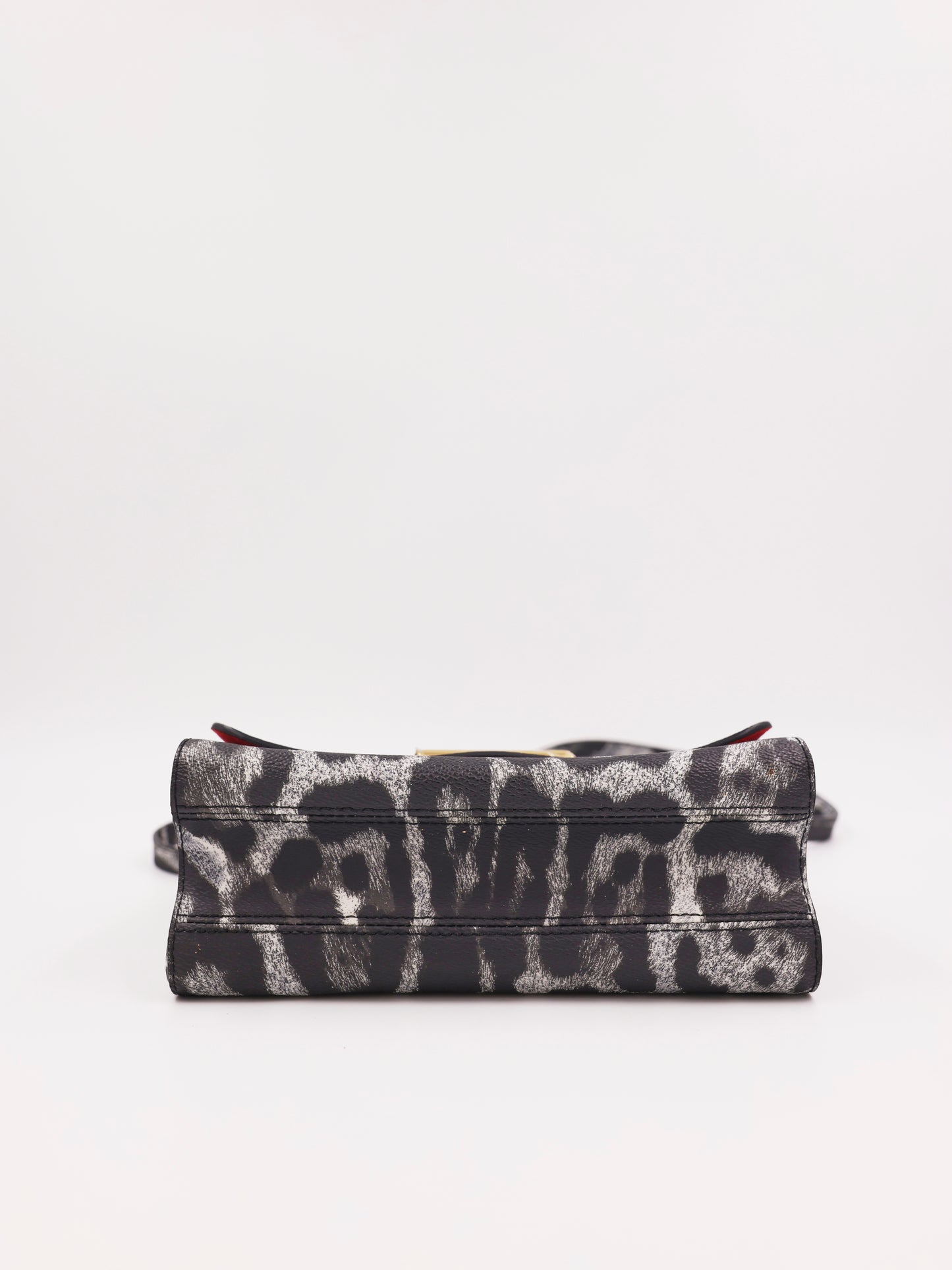 LOUIS VUITTON Twist MM Cat Print Gris graue Designerhandtasche mit Katzenmuster