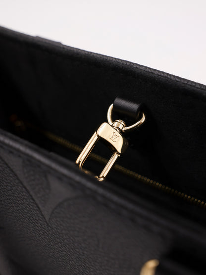 LOUIS VUITTON OnTheGo PM Monogram Empreinte schwarz