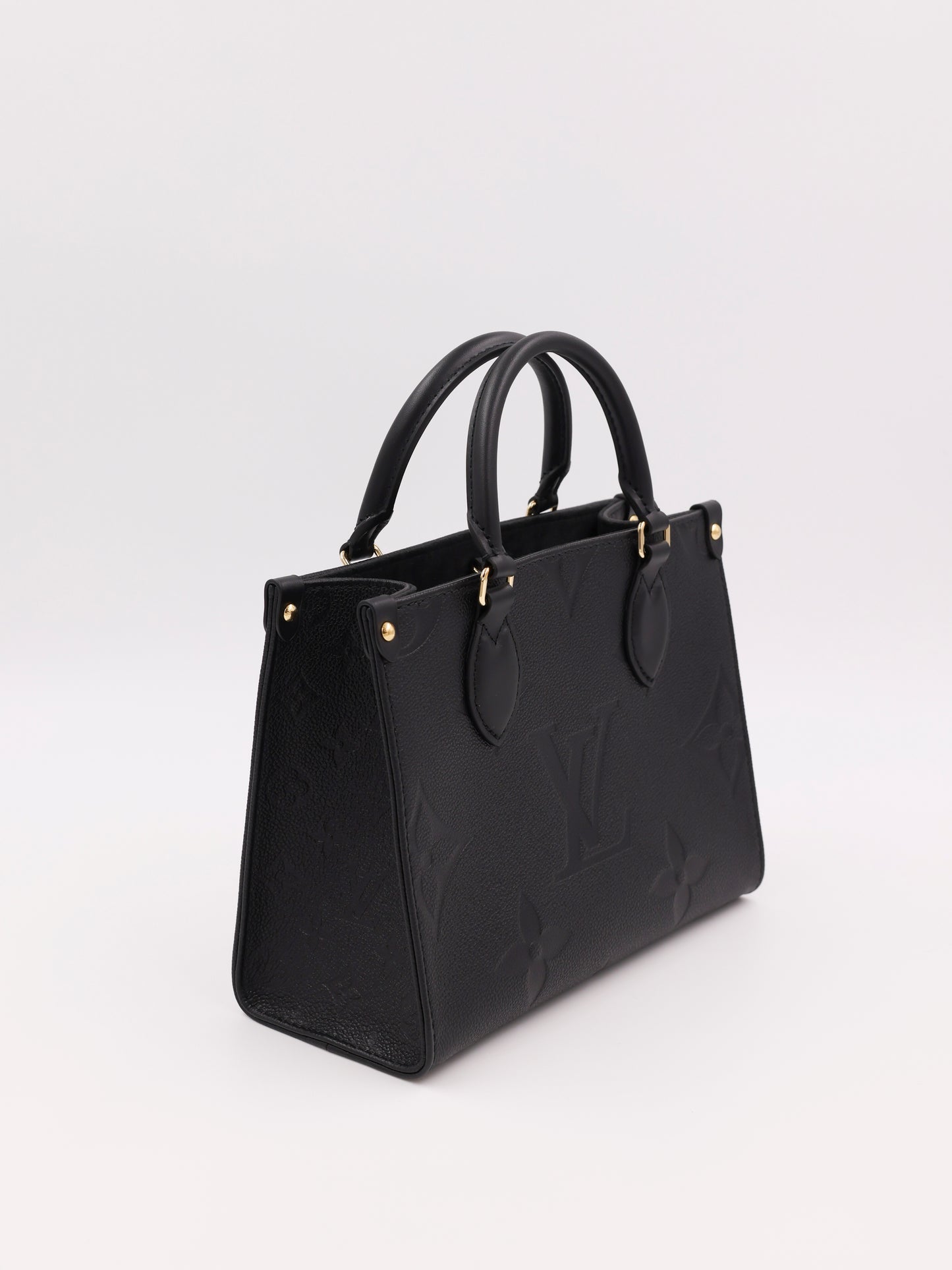 LOUIS VUITTON OnTheGo PM Monogram Empreinte schwarz