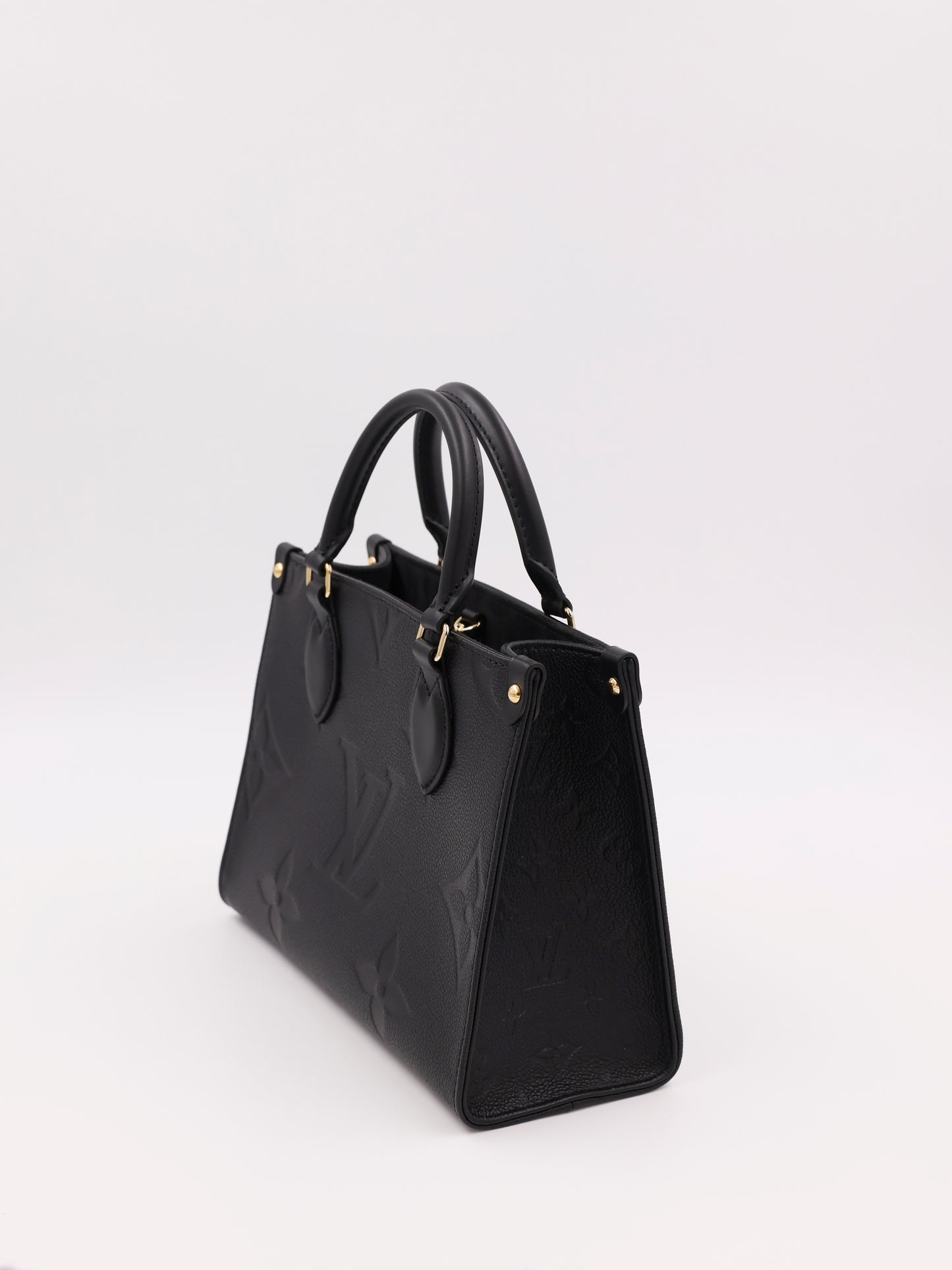 LOUIS VUITTON OnTheGo PM Monogram Empreinte schwarz