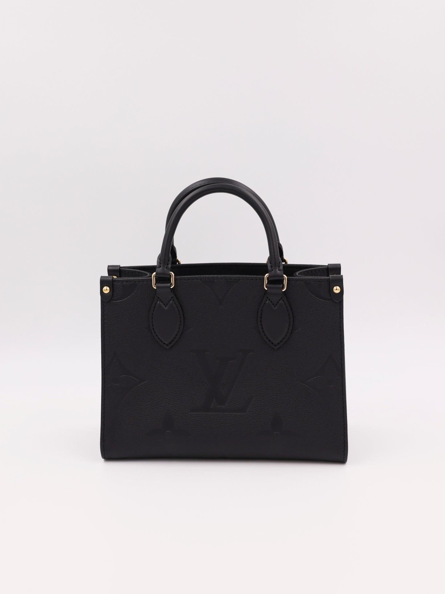 LOUIS VUITTON OnTheGo PM Monogram Empreinte schwarz