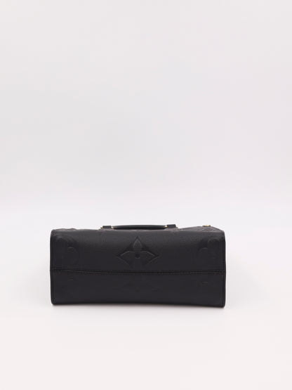 LOUIS VUITTON OnTheGo PM Monogram Empreinte schwarz