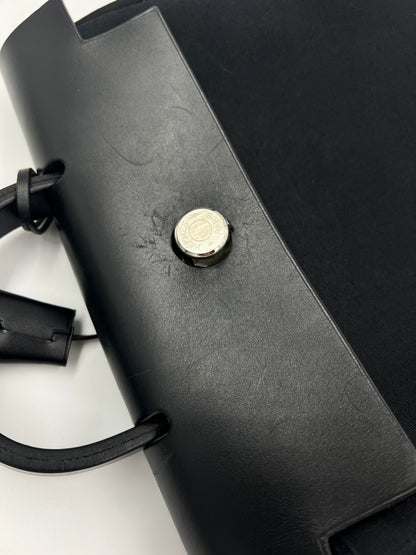 HERMÈS Herbag 31 Zip schwarz PHW