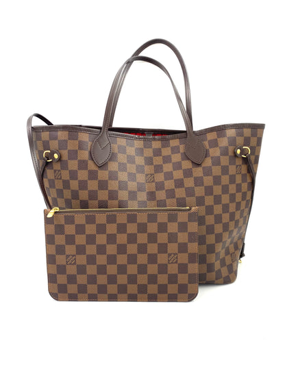 LOUIS VUITTON Neverfull MM Damier Ebene mit Pochette