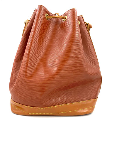 LOUIS VUITTON Noe grande Epileder Bicolor cognac