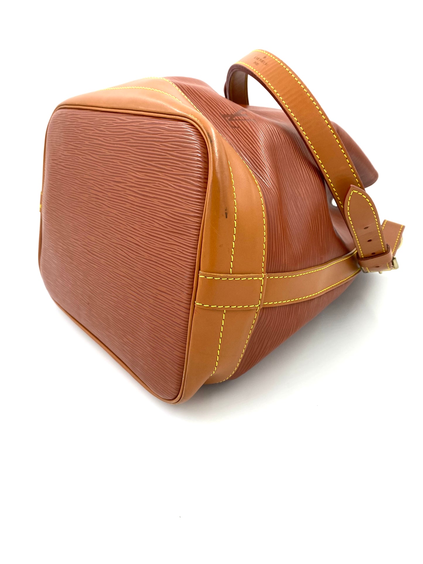 LOUIS VUITTON Noe grande Epileder Bicolor cognac