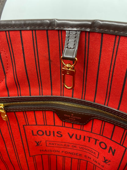 LOUIS VUITTON Neverfull MM Damier Ebene mit Pochette