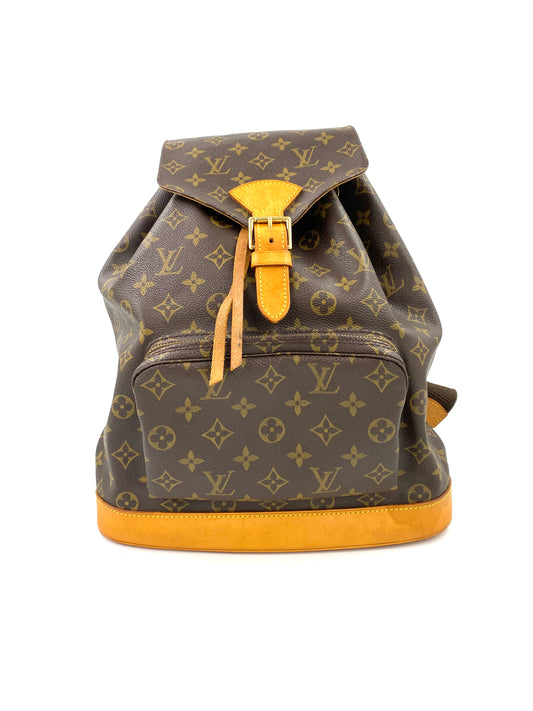 LOUIS VUITTON Montsouris GM Monogram Canvas Rucksack