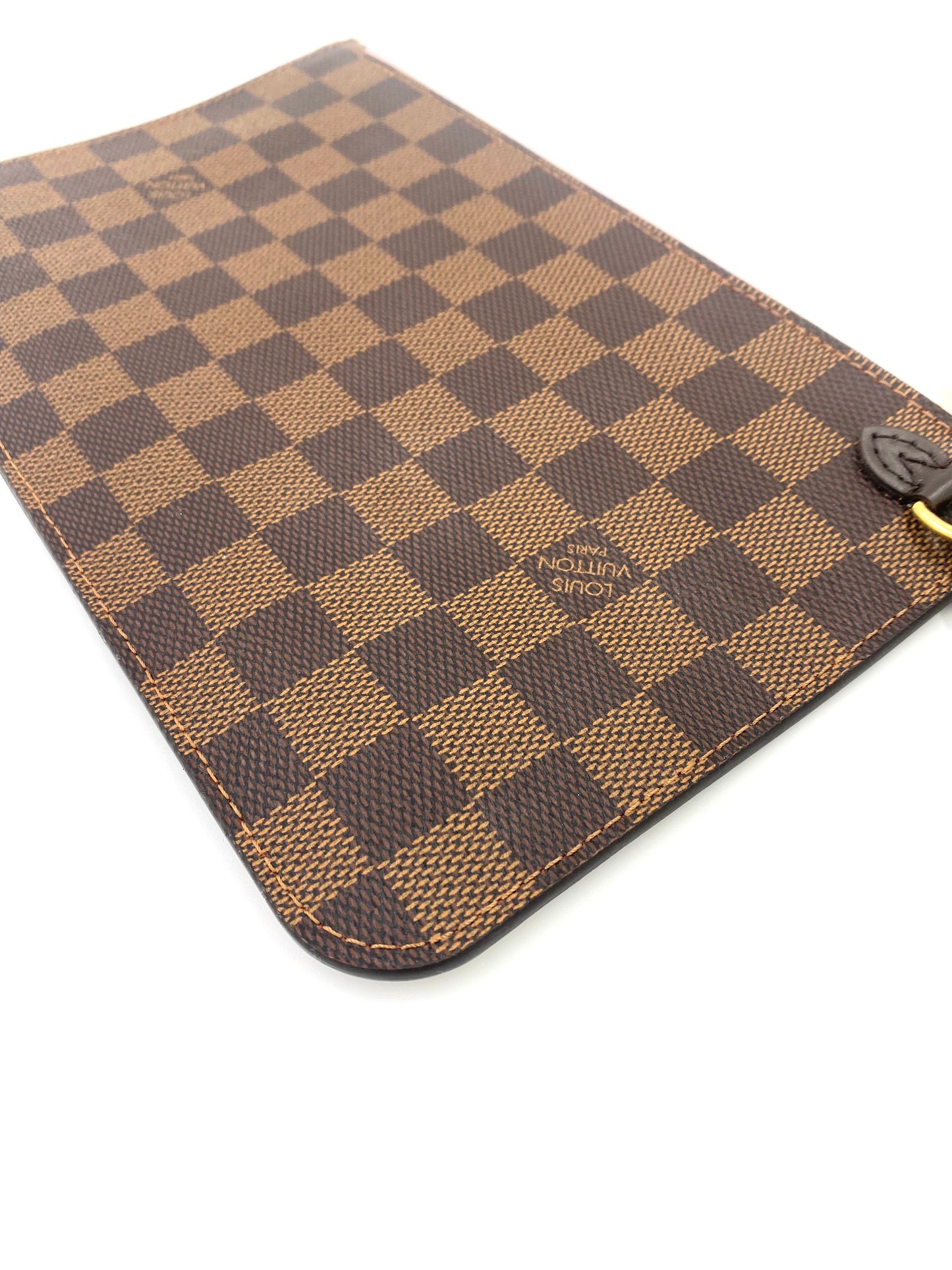 LOUIS VUITTON Neverfull MM mit Pochette Damier ebene