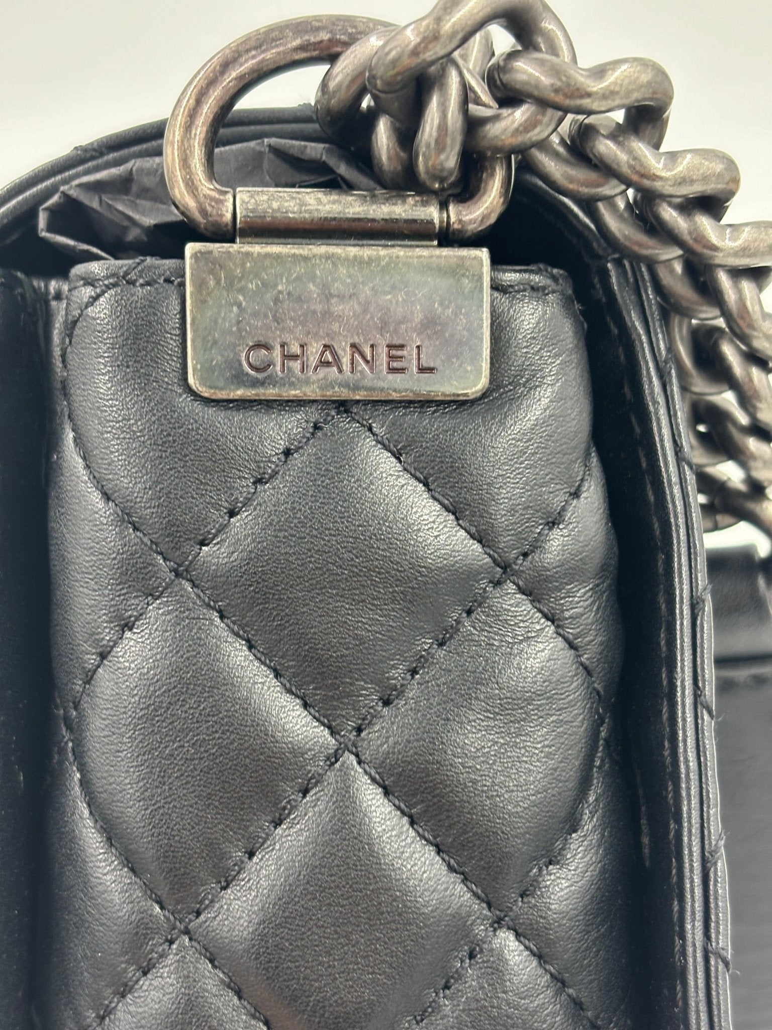 CHANEL Boy Bag Multichain schwarz - Clutch & Macarons - 18930800 - Clutch & Macarons - 