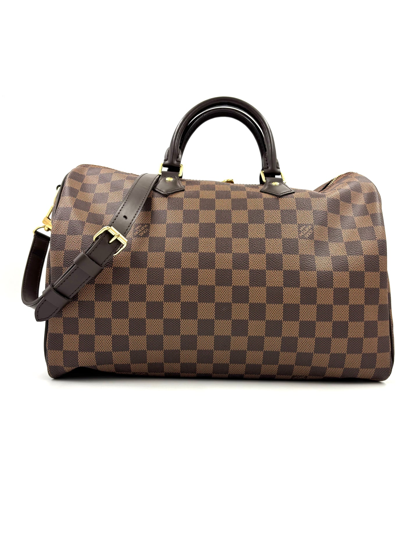 LOUIS VUITTON Speedy 35 Bandouliere Damier Ebene