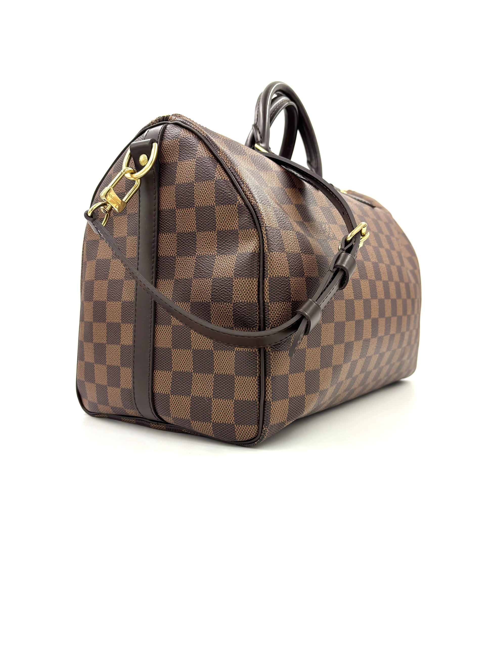 LOUIS VUITTON Speedy 35 Bandouliere Damier Ebene