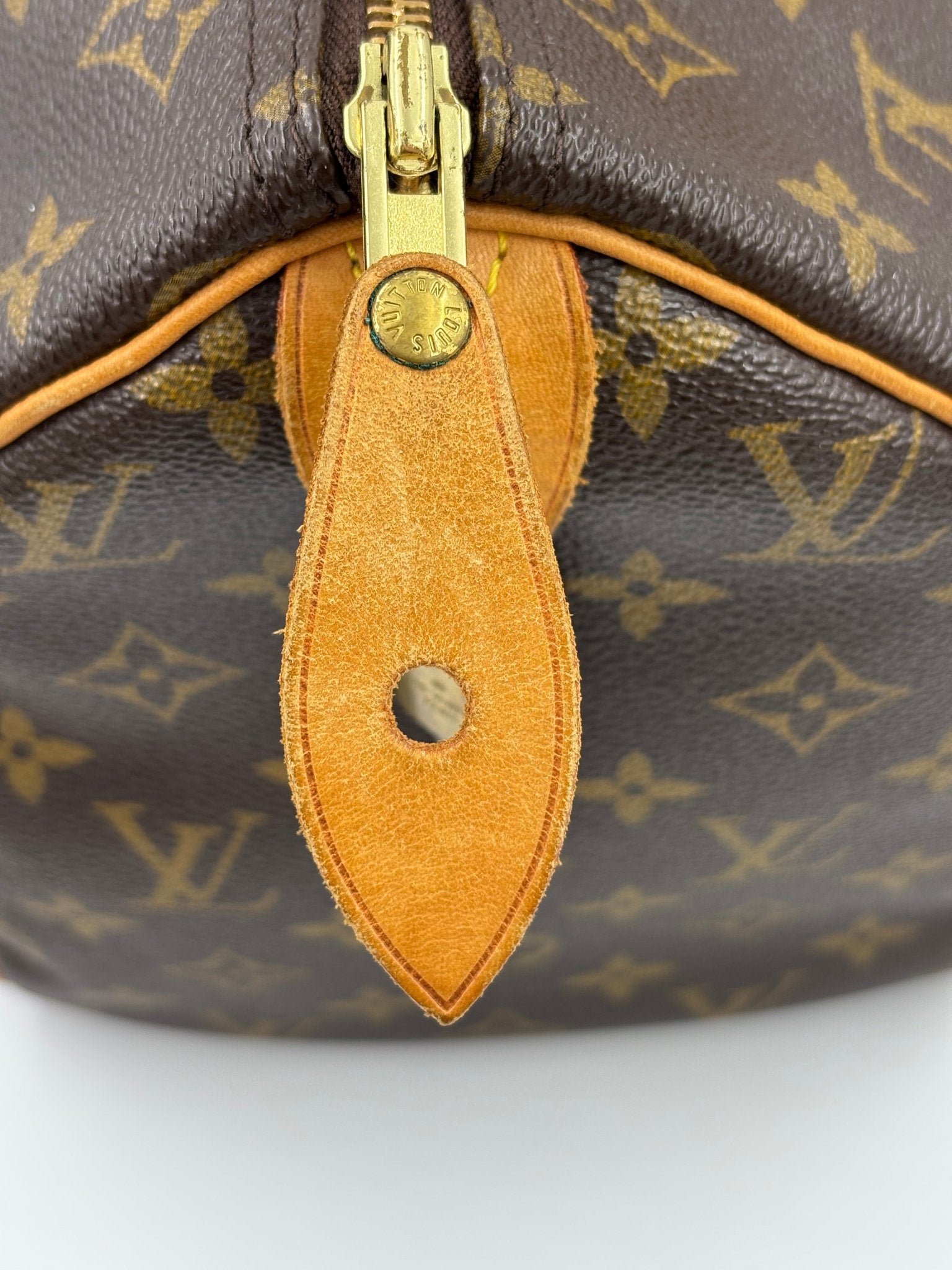 LOUIS VUITTON Speedy 30 Monogram Canvas mit Schulterriemen - Clutch & Macarons - TR0192 - Clutch & Macarons - 