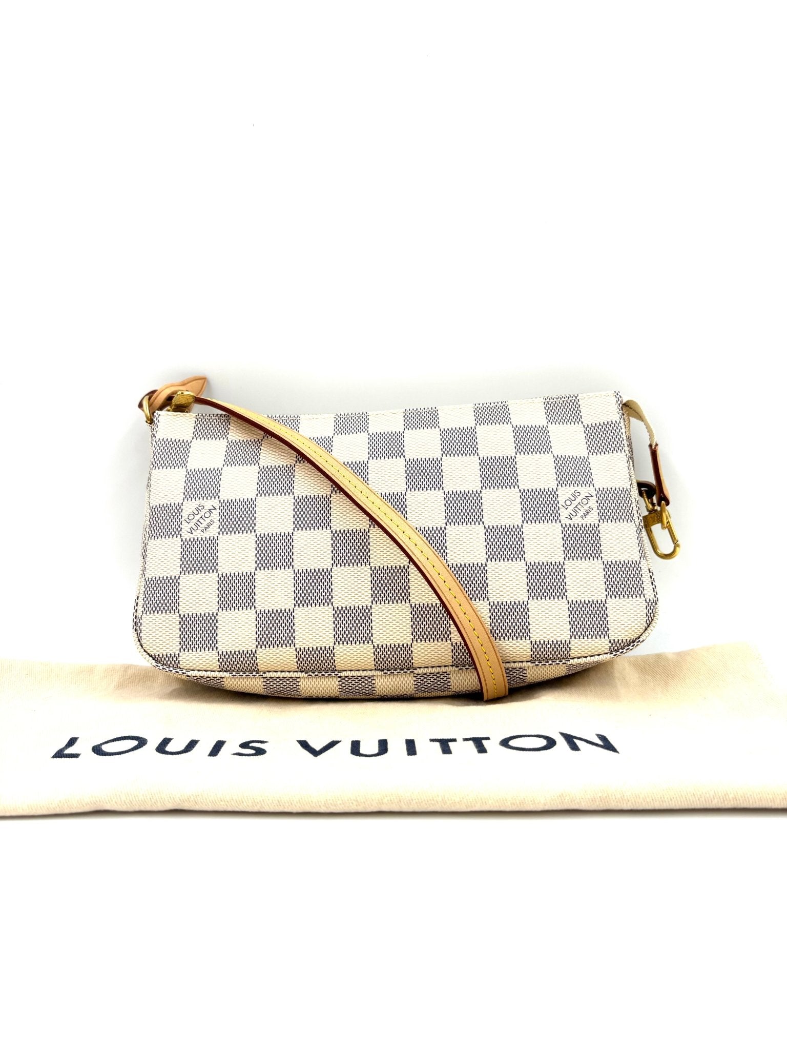 LOUIS VUITTON Pochette Accessoires NM Damier Azur - Clutch & Macarons - Chip - Clutch & Macarons - 