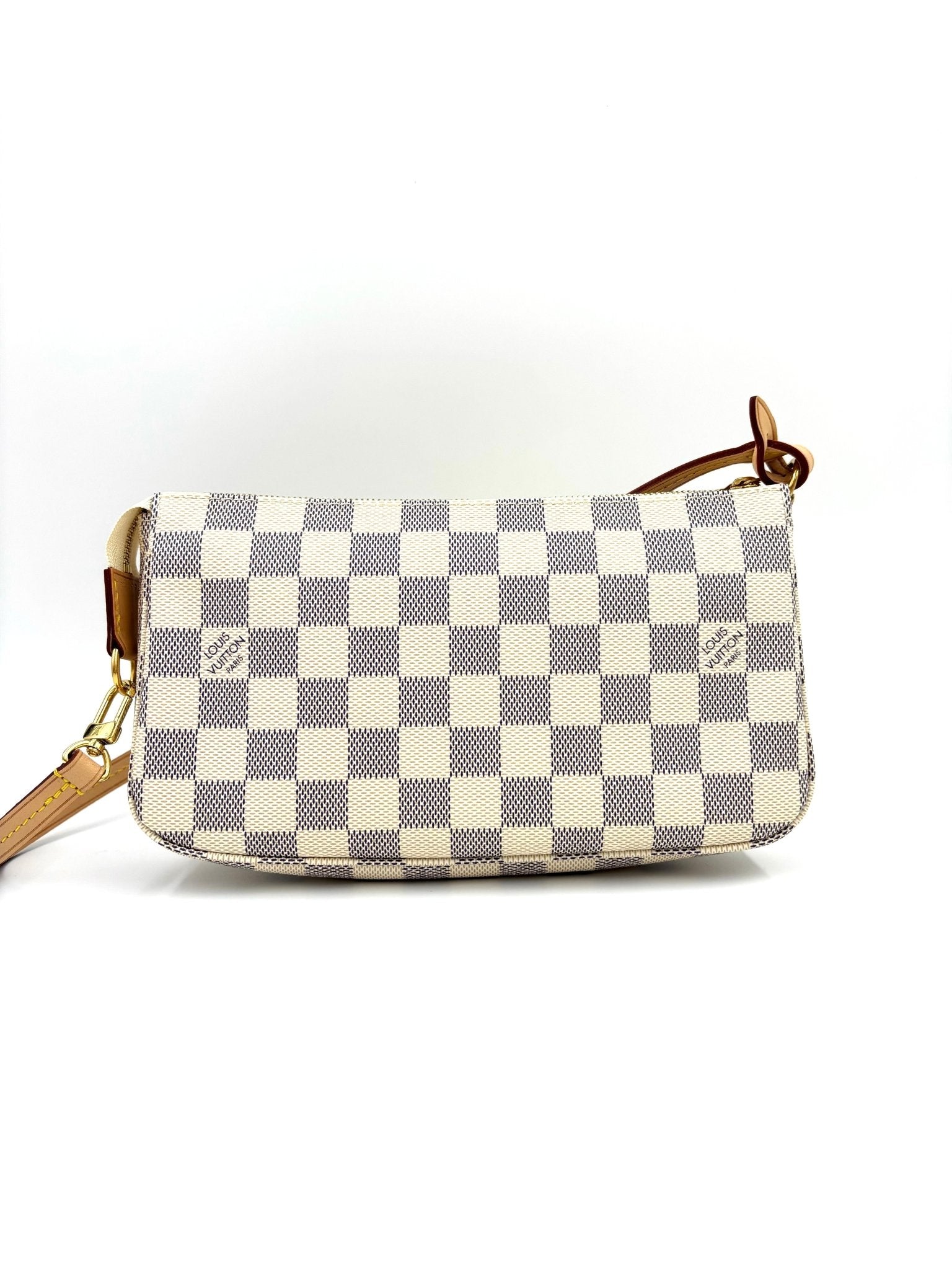 LOUIS VUITTON Pochette Accessoires NM Damier Azur - Clutch & Macarons - Chip - Clutch & Macarons - 