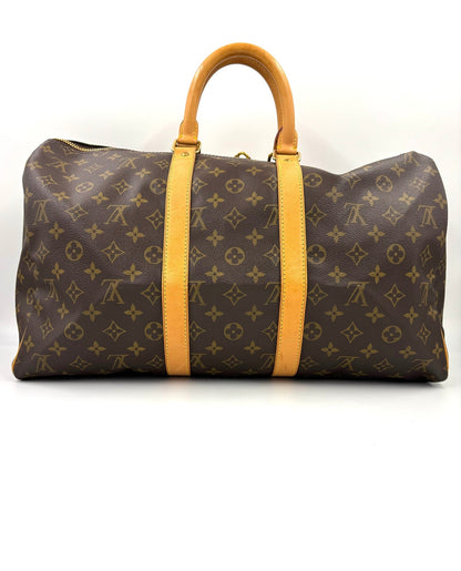 LOUIS VUITTON Vintage Keepall 45 Monogram Canvas - Clutch & Macarons - SP1928 - Clutch & Macarons - 