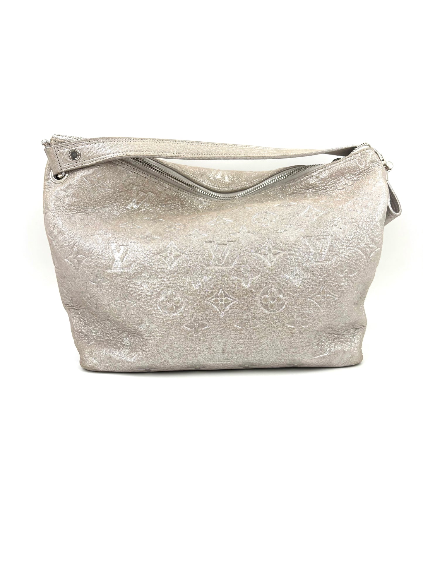 LOUIS VUITTON Shimmer Hobobag silber