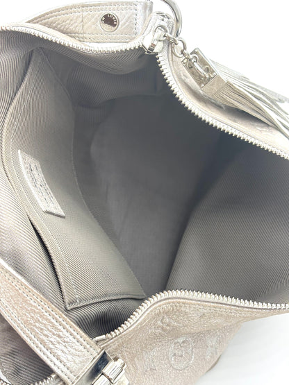 LOUIS VUITTON Shimmer Hobobag silber