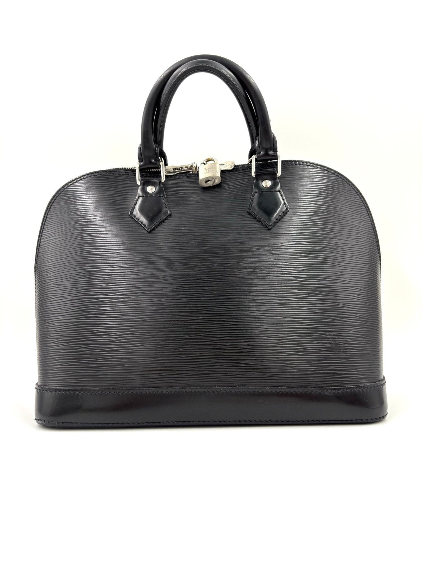 LOUIS VUITTON Alma PM Epileder schwarz mit Schulterriemen - Clutch & Macarons - FL1006 - Clutch & Macarons - 