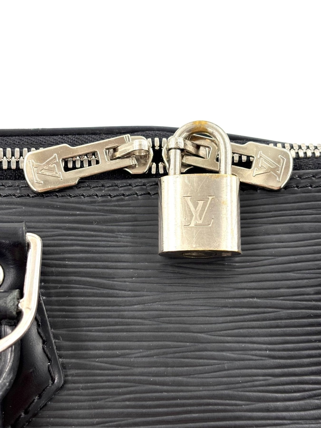 LOUIS VUITTON Alma PM Epileder schwarz mit Schulterriemen - Clutch & Macarons - FL1006 - Clutch & Macarons - 