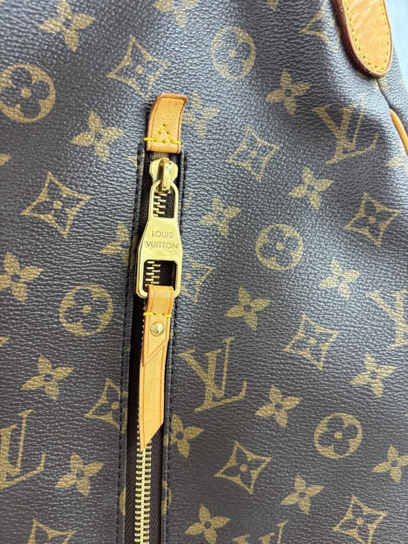 Louis Vuitton Delightful GM Monogram Canvas Tasche mit dekorativem Reissverschluss und klassischem LV Muster